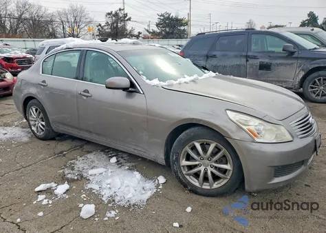 2007 Infiniti G35 z USA, uszkodzony, nr VIN JNKBV61F67M802392